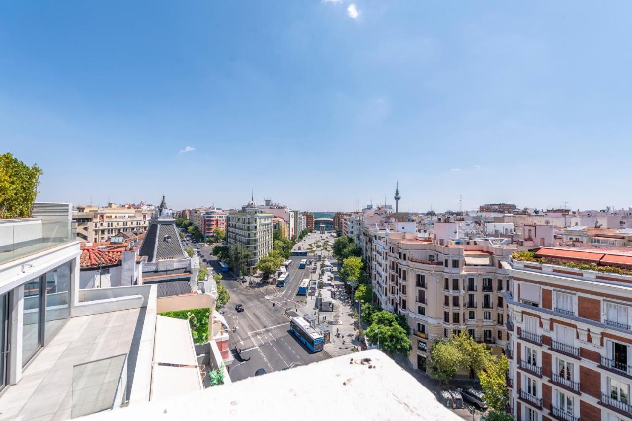 Alcala Street View Appartement Madrid Buitenkant foto